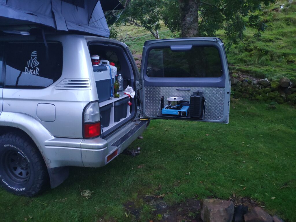 Camping dans le Fairy Glenn