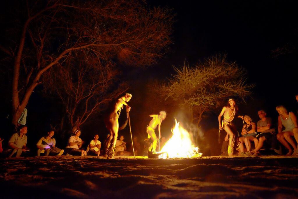 Les bushmen du Botswana