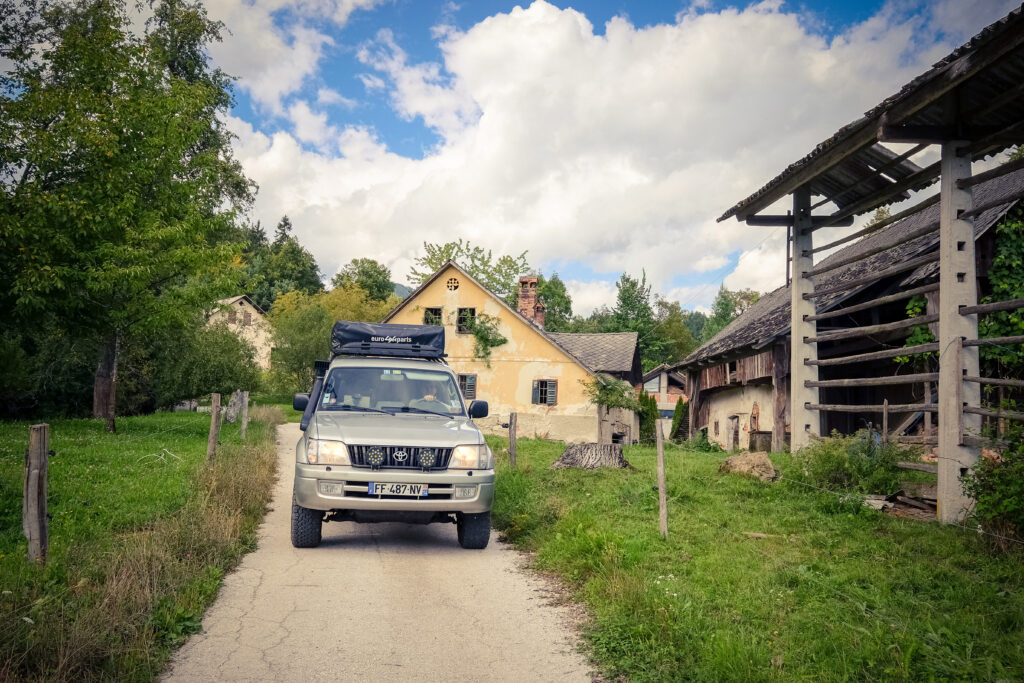 Road trip en 4x4 en Slovénie