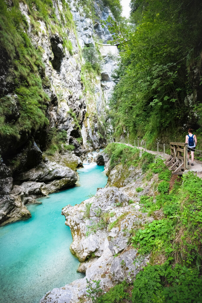 Gorges de Tolmin, Slovénie