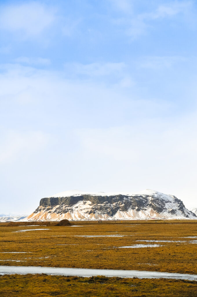 Montagne en islande