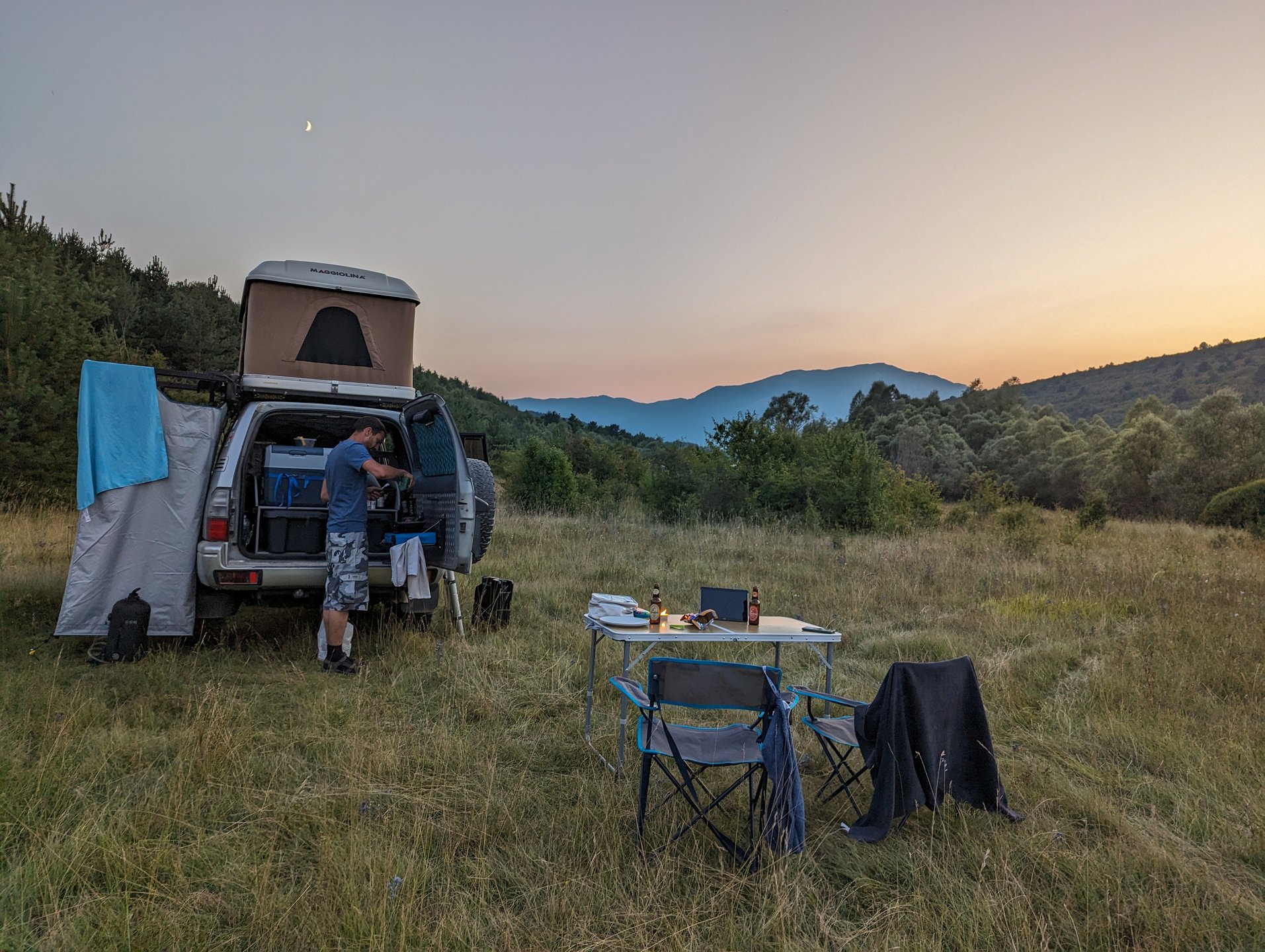 Bivouac en Bosnie